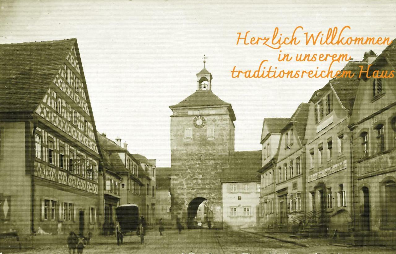 Hotel-Gasthof Krone-Lax Scheinfeld Экстерьер фото